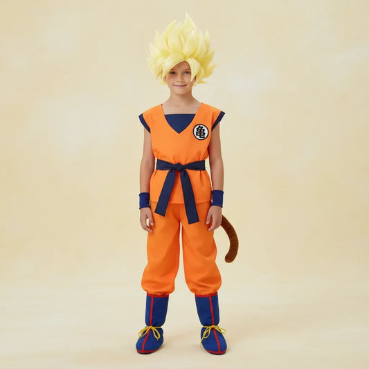 Disfraz Goku Dragon Ball con Peluca