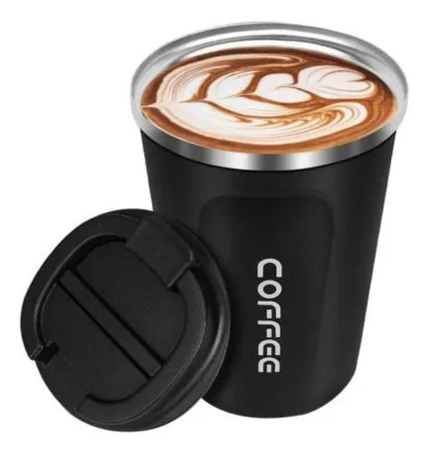 Vaso Térmico de café 500ml Acero Inoxidable Doble aislación Térmica
