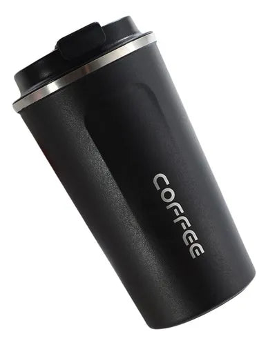 Vaso Térmico de café 500ml Acero Inoxidable Doble aislación Térmica