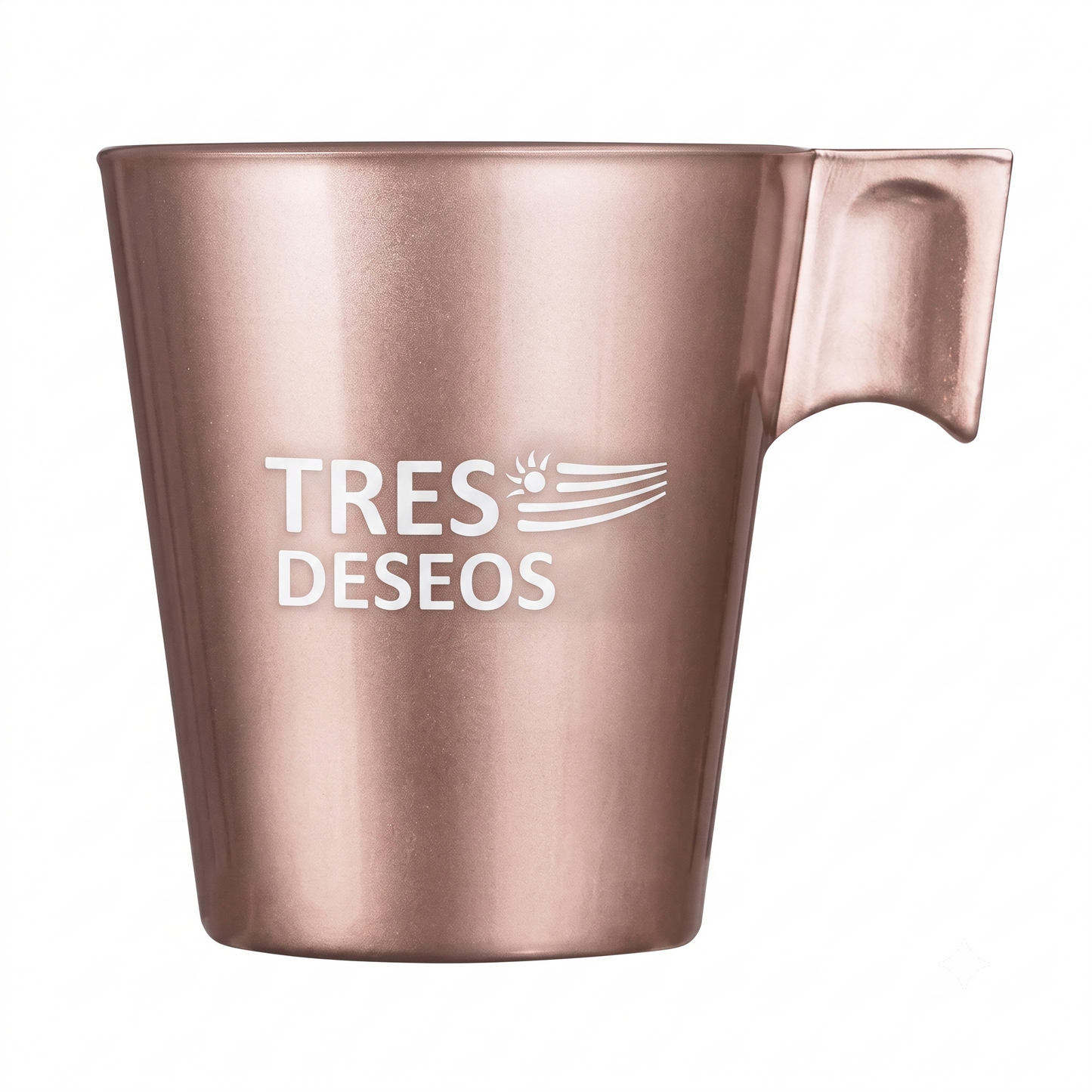 Taza Café 80ml Personalizada Luminarc Vidrio Metalizado