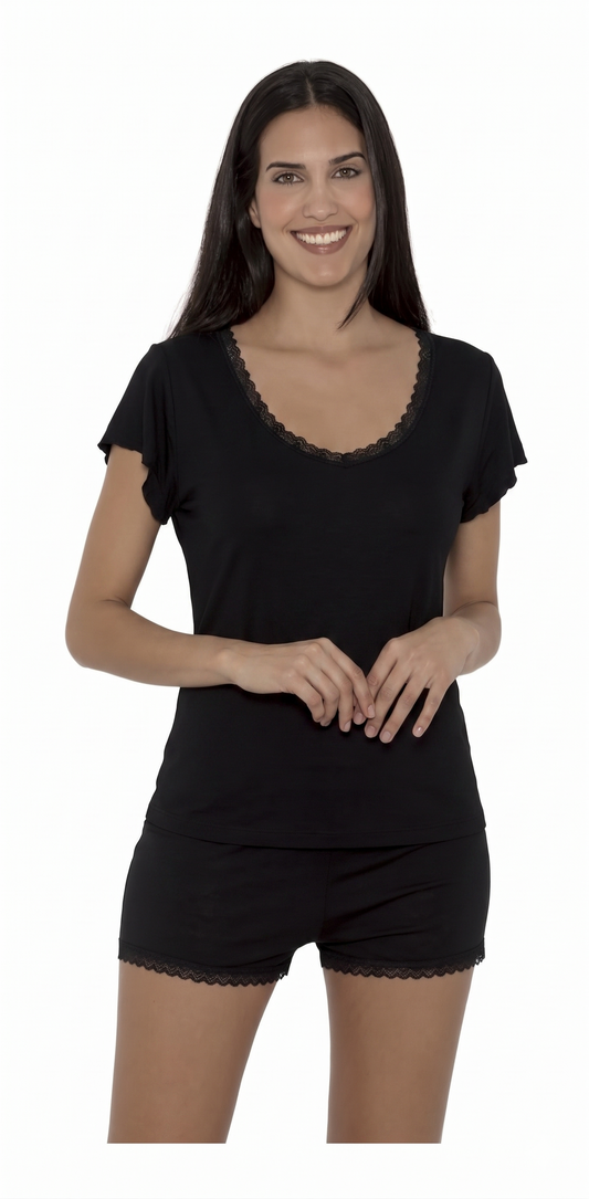 Remera Pijama Mujer Parte Arriba Wasarette