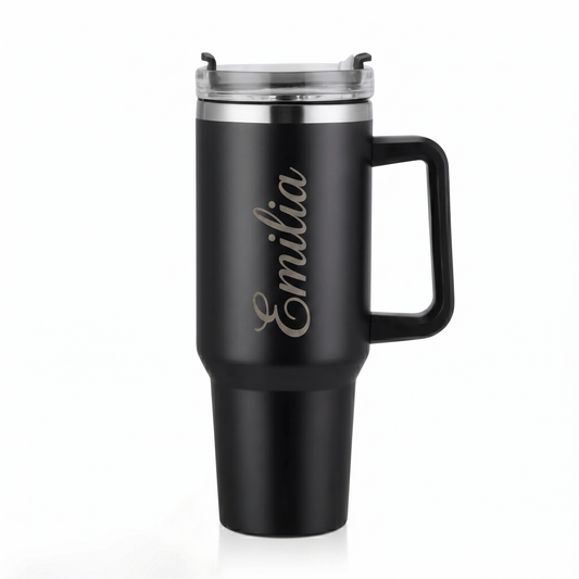 Vaso Térmico con Sorbito y Asa GRABADO PERSONALIZADO