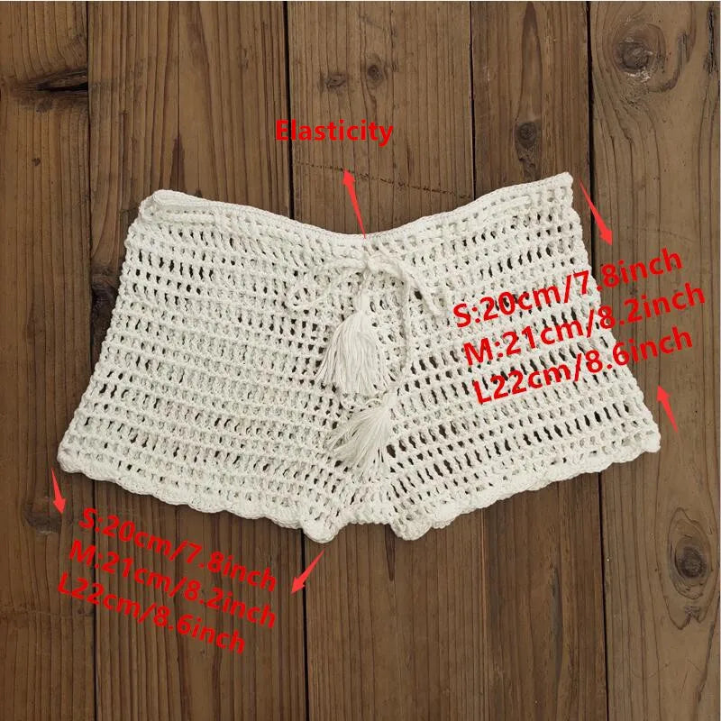 Short a crochet para Arriba de la malla - Consiguelo Aqui Uy