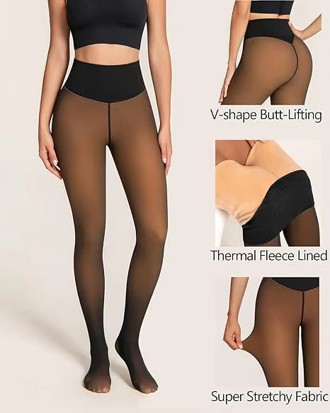 Medias Térmicas Tipo Transparentes 200grs Faja Reductora hasta 2XL