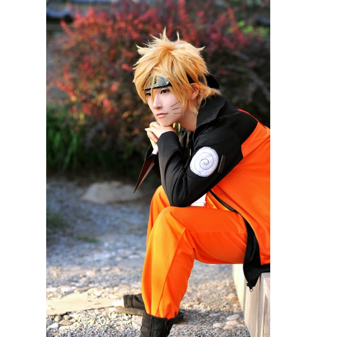 Disfraz Naruto Adultos Haloween SIN VINCHA OUTLET