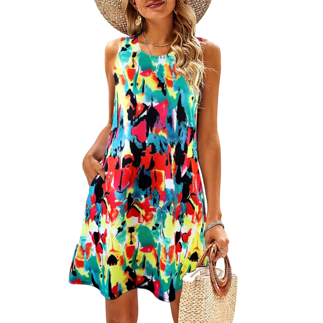 Vestido Mujer Playa Piscina Verano Fresco hasta 2xl