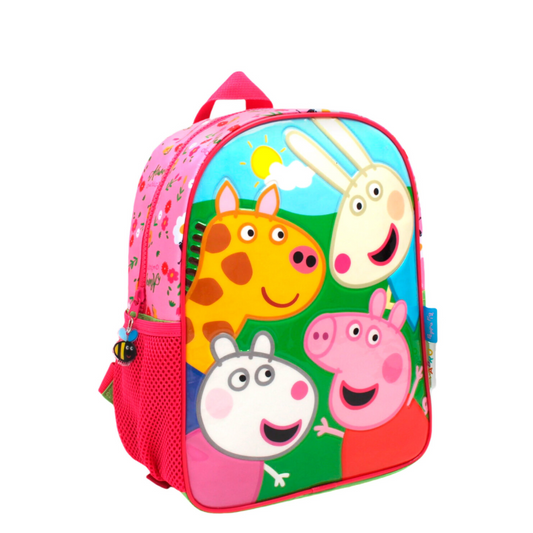 Mochila Peppa Pig Jardin 30cm Infnatil