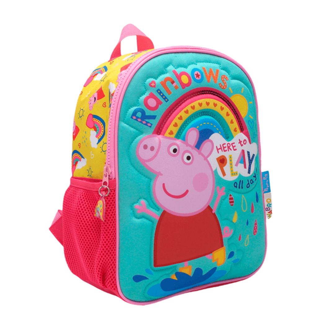 Mochila Peppa Pig Jardin 30cm Infantil