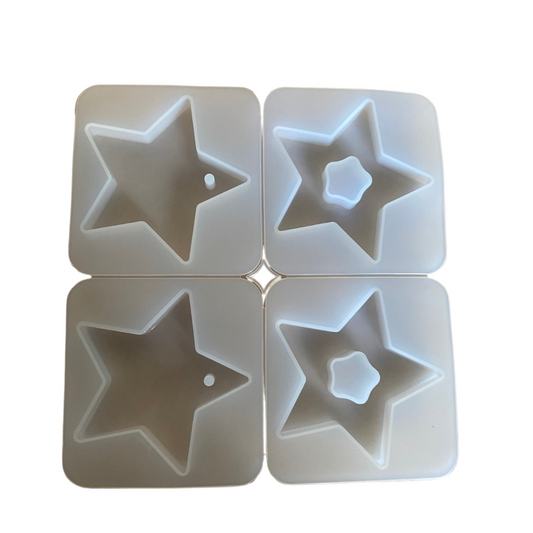 Molde Silicona para Llavero o Tag Resina