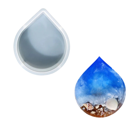 Molde de Silicona de Gota 185x157x48mm