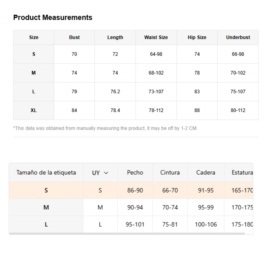 Malla Enteriza Traje de Baño Talle Grande tipo Vestido hasta 2XL