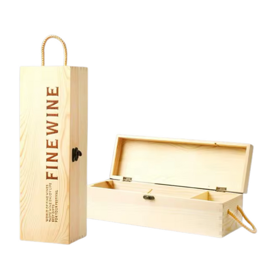 Caja de Madera para Vino Personalizada