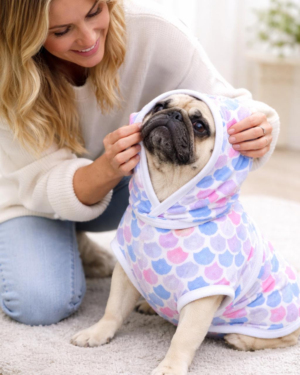 Toalla para Perros Microfibra Lavable Varios Tamaños