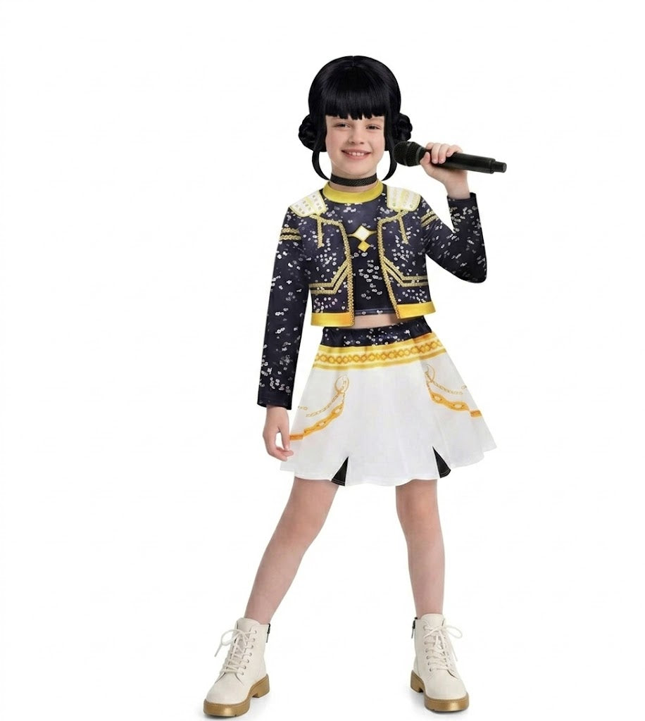 Disfraz Kpop Demon Hunters Guerreras Infantil Zoey Mira Rumi