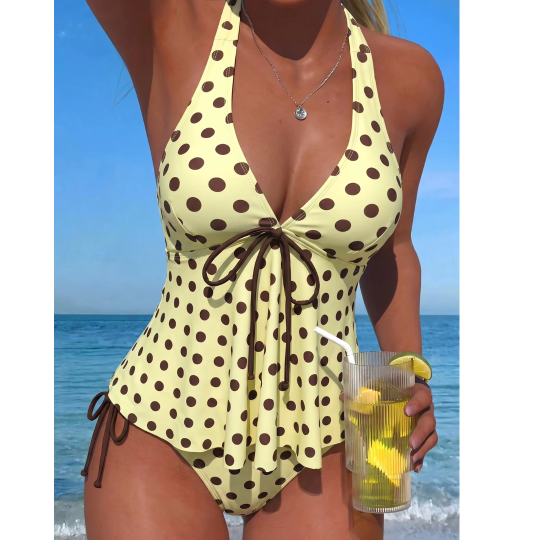 Traje de Baño Tankini remera y bombacha