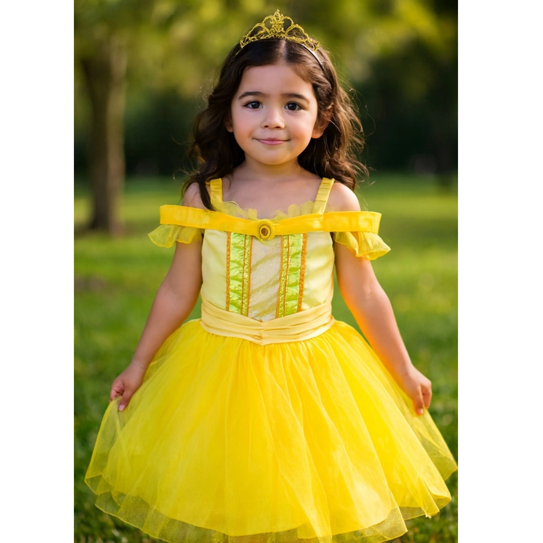 Disfraz Princesa Bella Niñas Haloween