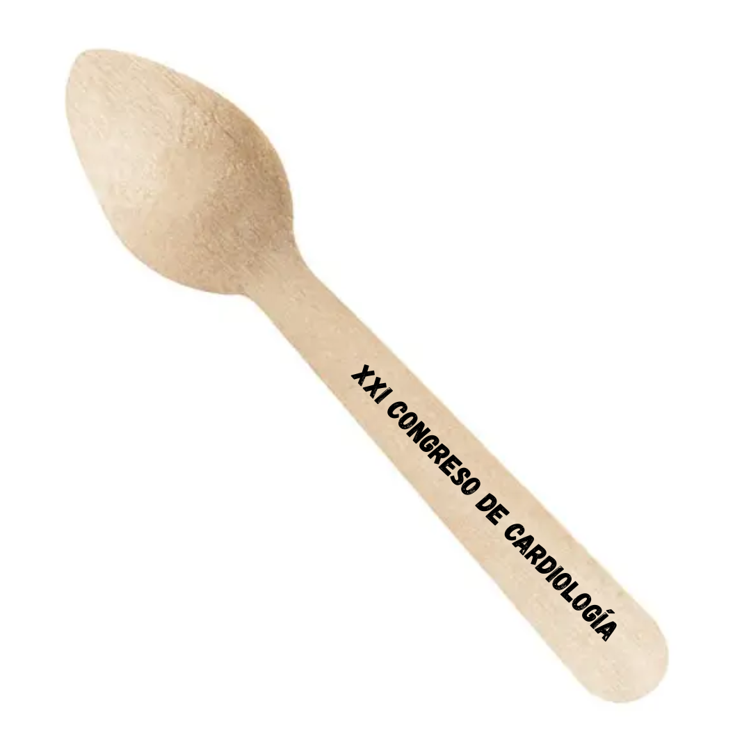 Cuchara Descartable Personalizada 11cm