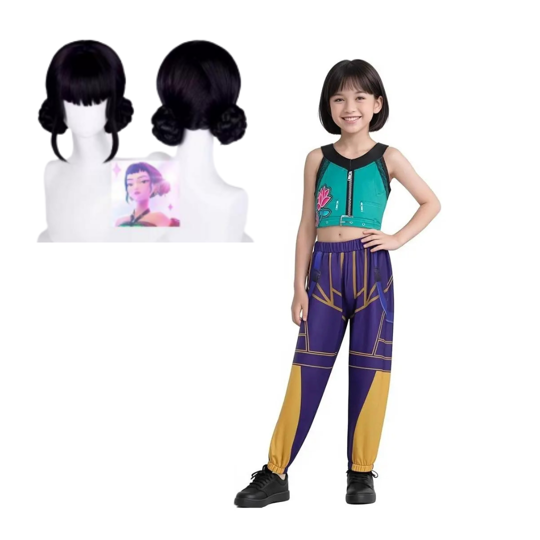 Disfraz Kpop Demon Hunters Guerreras Infantil Zoey
