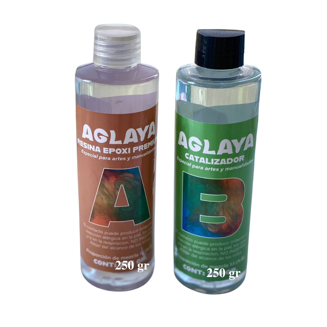 Resina Epoxi Premium Aglaya para Artesanias y Bijou