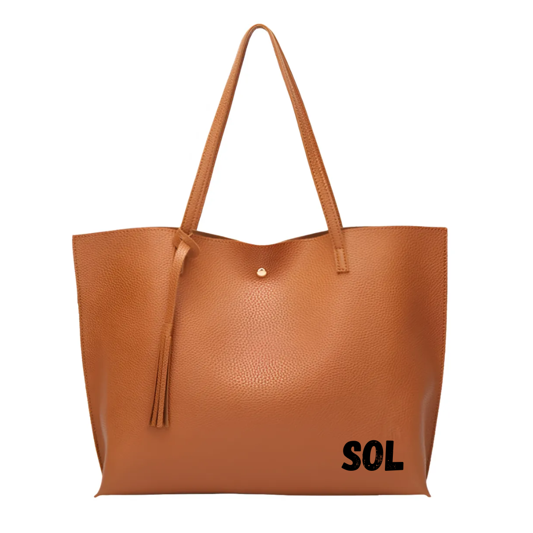 Cartera Dama Mujer Bolso Tote Bag Personalizada Iniciales Logo Nombre