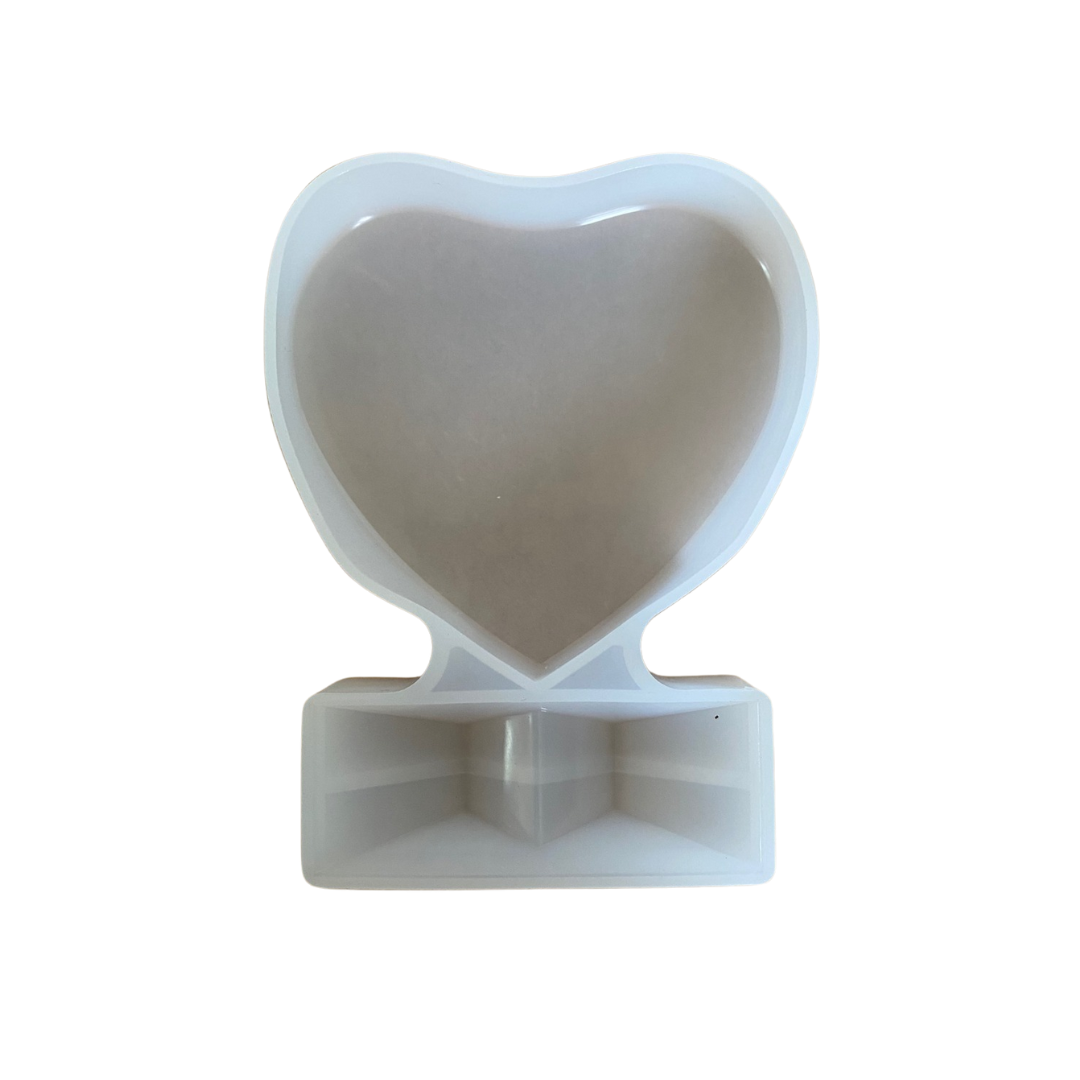 Molde Silicona Portaretratos Corazón