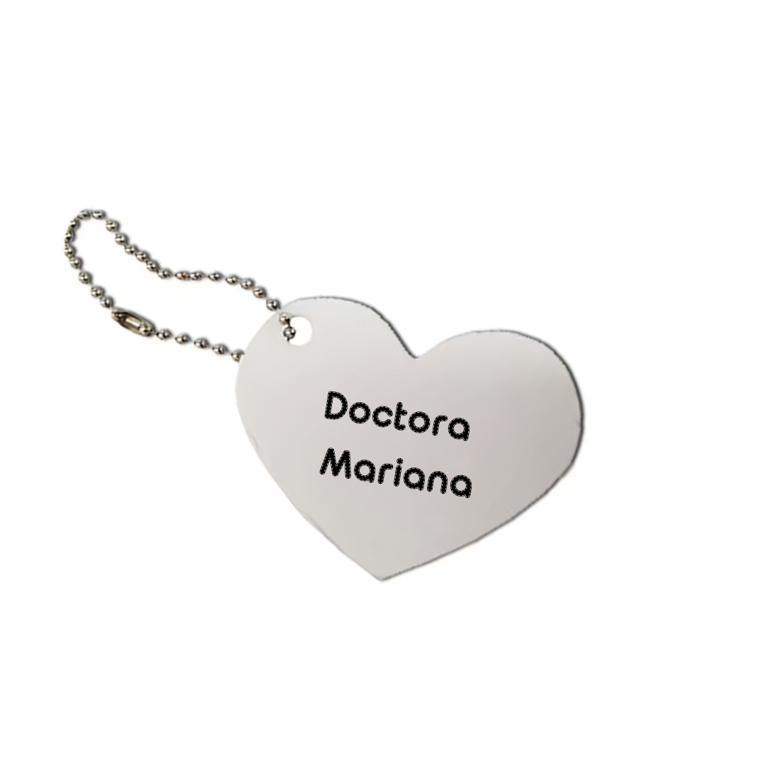 Llavero Placa Grabado Personalizado