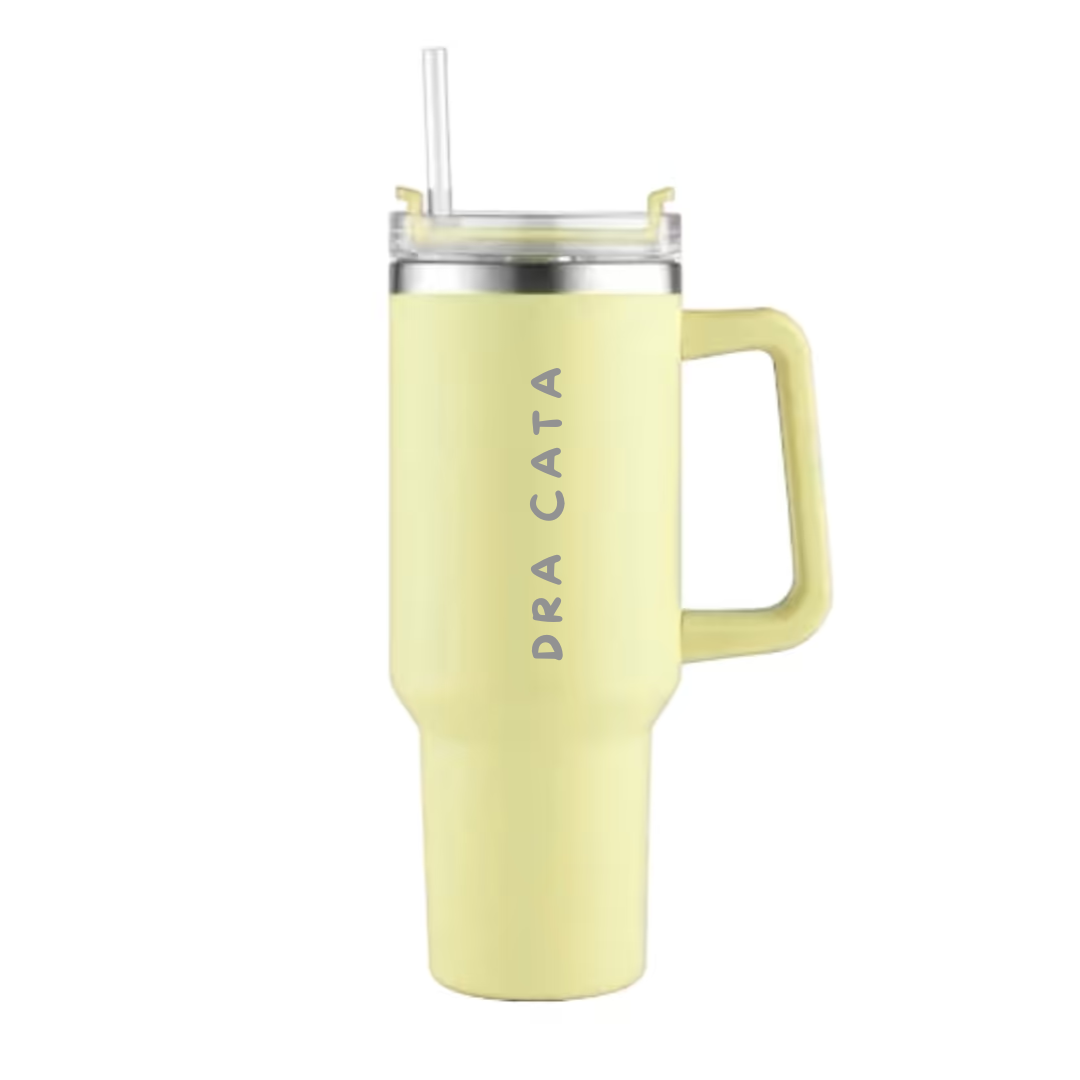 Vaso Térmico con Sorbito y Asa GRABADO PERSONALIZADO