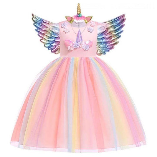 Disfraz Princesa Unicornio Vestido - Consiguelo Aqui Uy